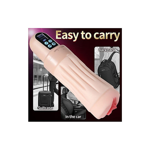 Suctroker Dual Density Vibrating Vaginal Masturbator V3