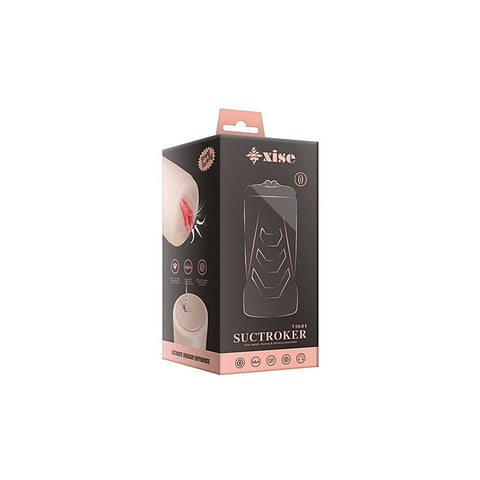 Suctroker Dual Density Sucking Vaginal Masturbator by XISE