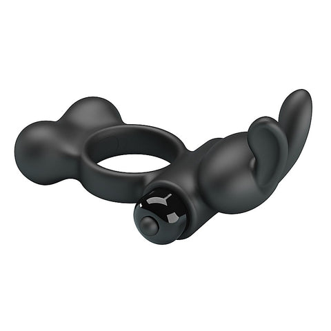 Yusuf Vibrating Mens Cock Ring with Steel Balls by Baile