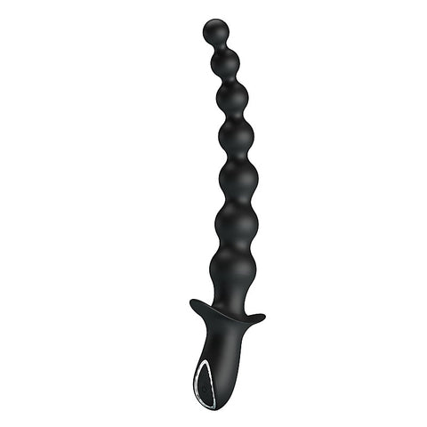 Rechargeable Rigdon Vibrating Anal Play Beads by Baile