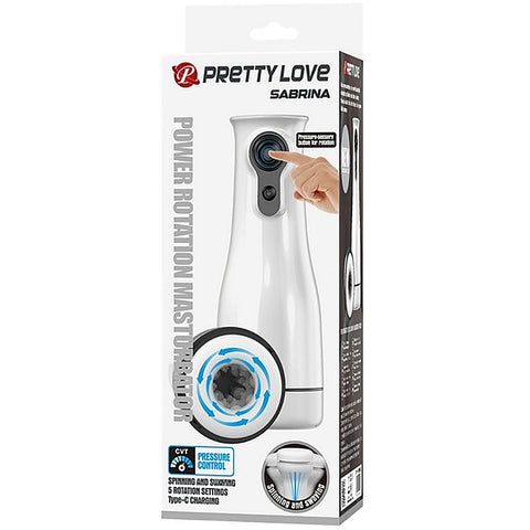Rechargeable Sabrina Rotating Male Masturbator by Baile