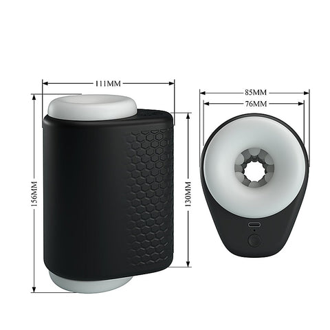 DJ Girl Perfect Vibrating Male Stroker by Baile