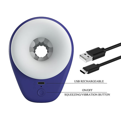 DJ Girl Perfect Vibrating Male Stroker by Baile