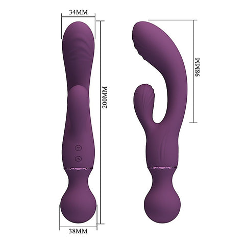 All Rounder Rechargeable Rabbit Vibrator by Baile