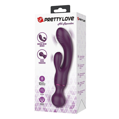 All Rounder Rechargeable Rabbit Vibrator by Baile
