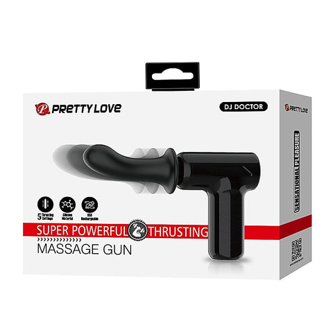 Super Power Thrusting Sex Machine Massage Gun by Baile