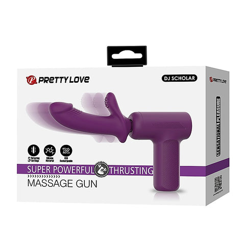 Super Power Thrusting Sex Machine Massage Gun by Baile