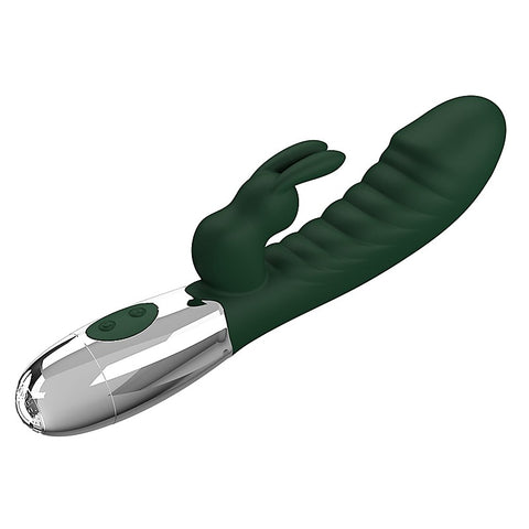 Naughty Bunny Rechargeable Silicone Rabbit Vibrator by Baile