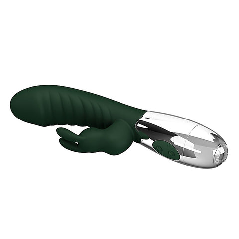 Naughty Bunny Rechargeable Silicone Rabbit Vibrator by Baile