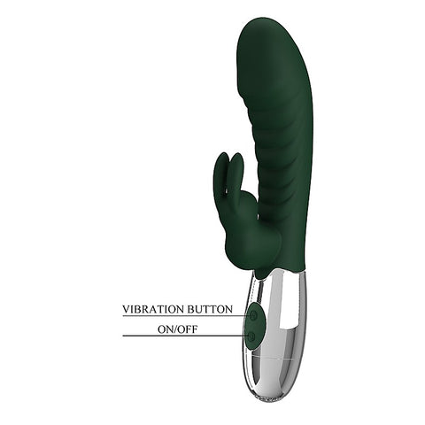 Naughty Bunny Rechargeable Silicone Rabbit Vibrator by Baile