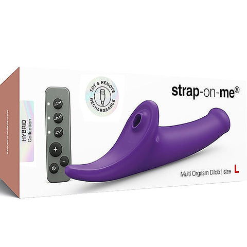 Multi Orgasm Vibrating Strap On Dildo by Strap-On-Me
