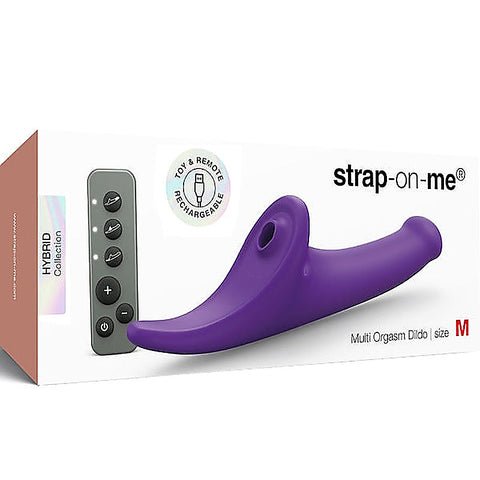 Multi Orgasm Vibrating Strap On Dildo by Strap-On-Me
