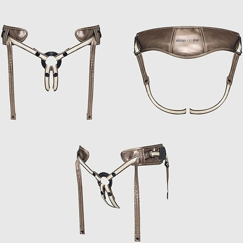 Leatherette Harness DESIROUS by Strap-On-Me
