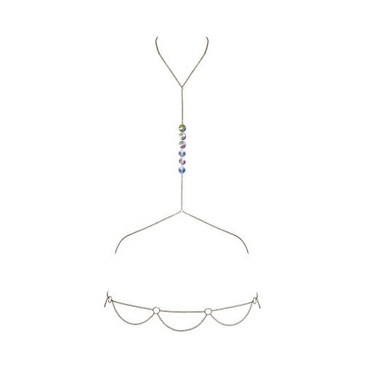 Cottelli Womens Sexy Body Chain Gold by Orion