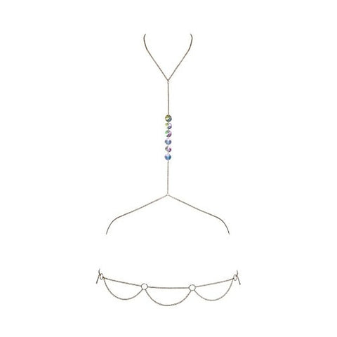 Cottelli Womens Sexy Body Chain Gold by Orion