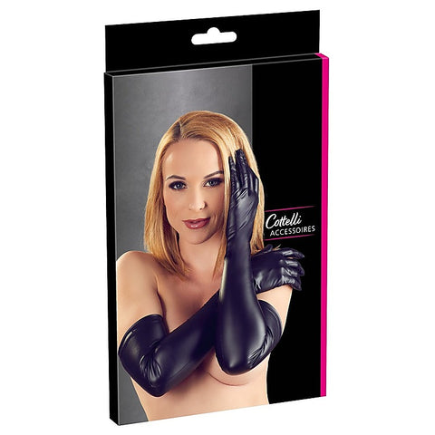 Cottelli Matte Look Long Gloves by Orion