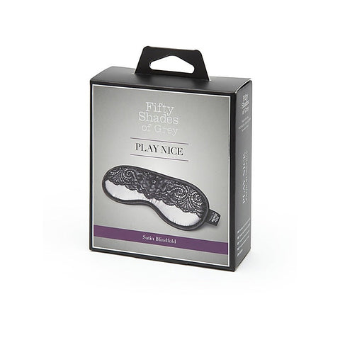 Fifty Shades of Grey Play Nice Satin and Lace Blindfold