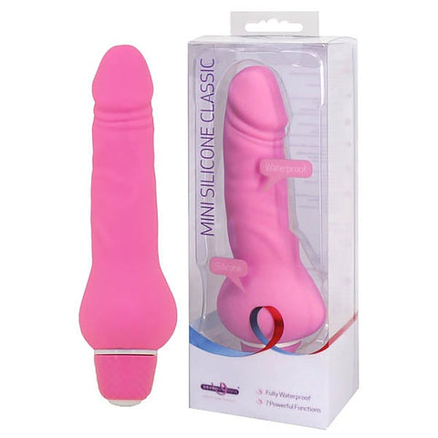 Mini Silicone Classic G Spot Vibrator by Seven Creations
