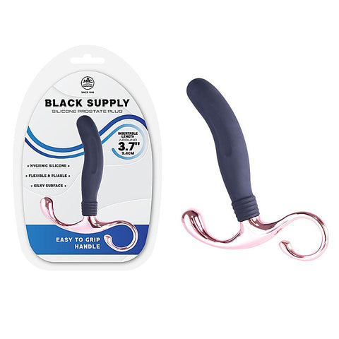 Nanma Black Supply Silicone Prostate Plug