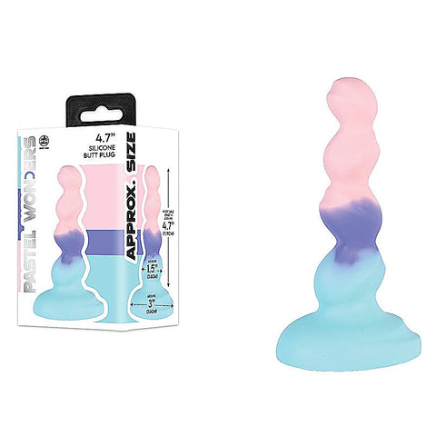 Pastel Wonders Silicone Butt Plug by NANMA