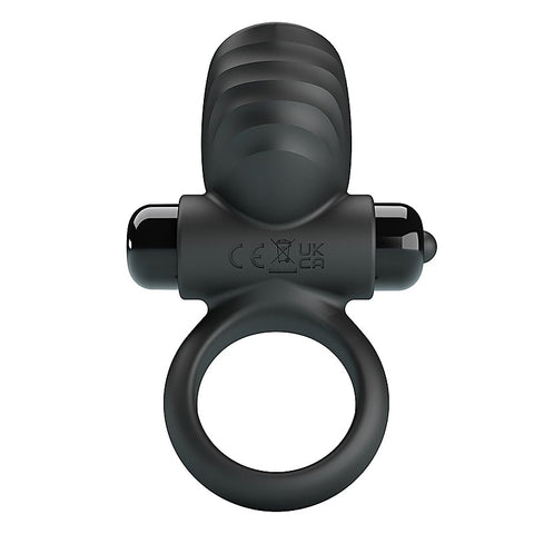 Adrien Vibrating Multi Speed Mens Cock Ring by Baile
