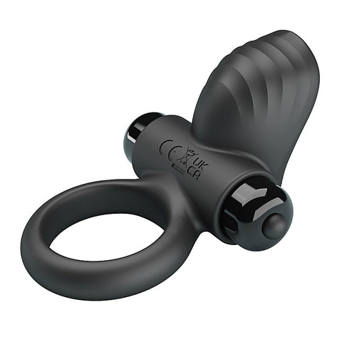 Adrien Vibrating Multi Speed Mens Cock Ring by Baile
