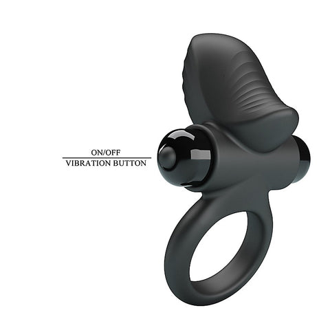 Adrien Vibrating Multi Speed Mens Cock Ring by Baile