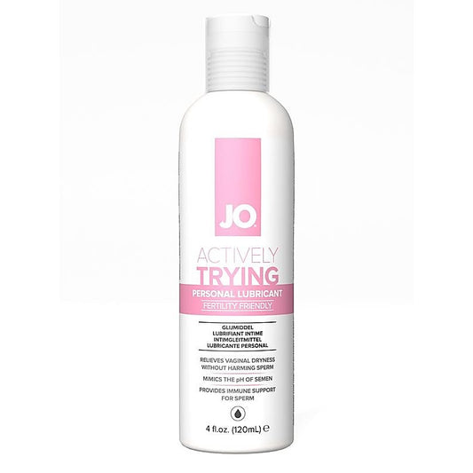 Actively Trying Original Lubricant by System Jo