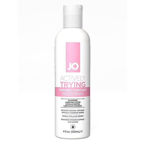 Actively Trying Original Lubricant by System Jo