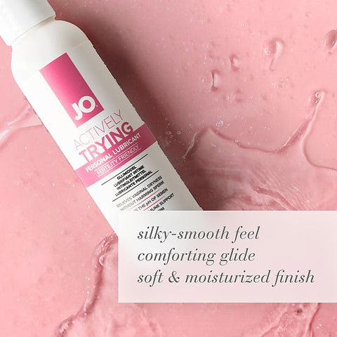 Actively Trying Original Lubricant by System Jo