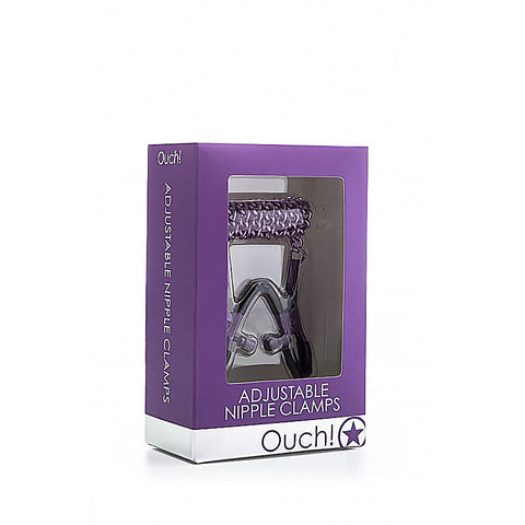Adjustable Womens Nipple Clamps by Shots Toys