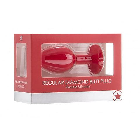 Diamond Silicone Butt Plug by Shots Toys
