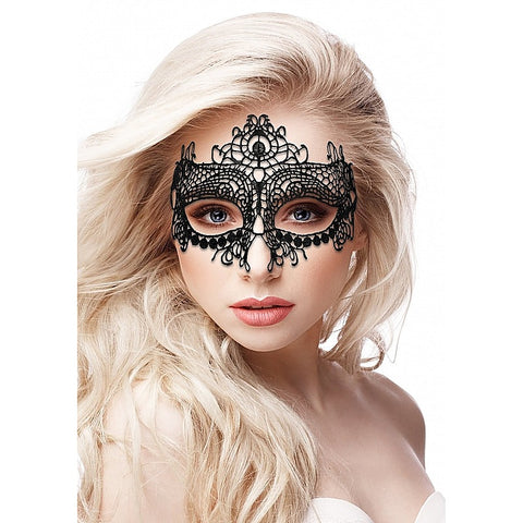 Easy To Wear Bondage Lace Mask by Shots Queen