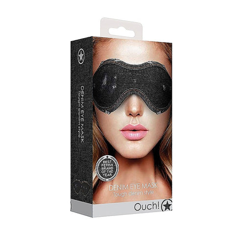 OUCH! DENIM Eye Mask by Shots Toys