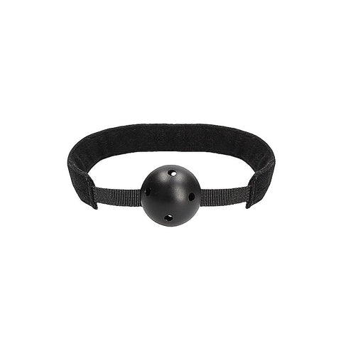 Breathable Ball Gag with Velvet & Velcro Straps