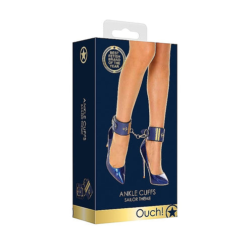 Sailor Theme Bondage Ankle Cuffs by Shots Toys