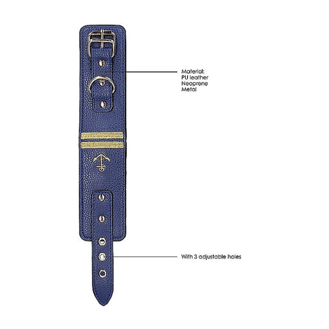 Sailor Theme Bondage Ankle Cuffs by Shots Toys