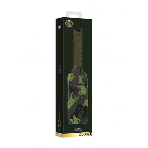 Army Theme Bondage Play Paddle by Shots Toys