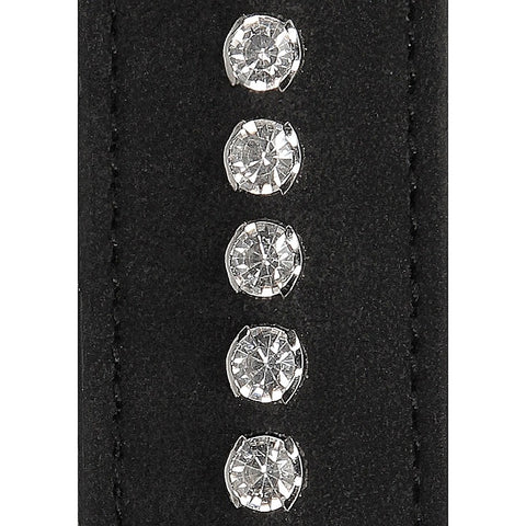 Diamond Studded Bondage Wrist Cuffs by Shots Toys