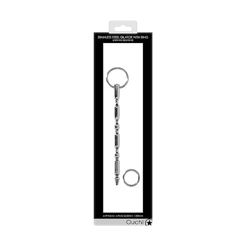 Urethral Sounding Stainless Steel Mens Dilator by Shots Toys