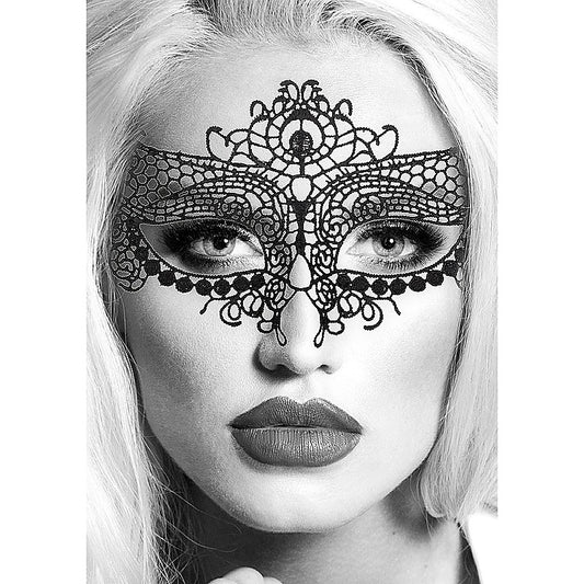Queen High Quality Bondage Lace Eye Mask by Shots Toys
