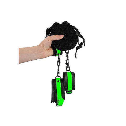 Bed Bindings Restraint Kit Glow in the Dark by Shots Toys