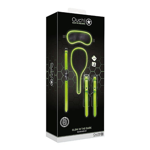 Glow in the Dark Bondage Kit #1 by Shots Toys