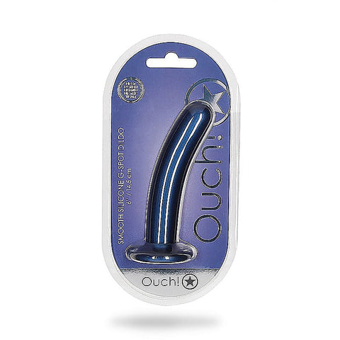 Smooth Silicone G-spot Suction Cup Dildo by Shots Toys