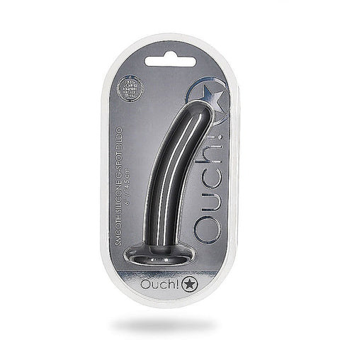 Smooth Silicone G-spot Suction Cup Dildo by Shots Toys