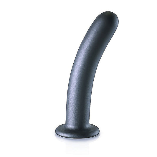 Smooth Silicone Suction G-Spot Dildo by Shots Toys