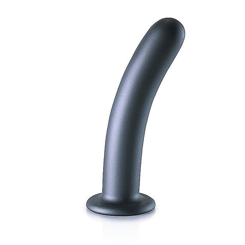 Smooth Silicone Suction G-Spot Dildo by Shots Toys