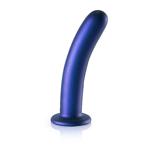 Smooth Silicone Suction G-Spot Dildo by Shots Toys