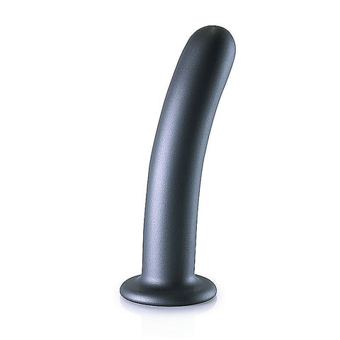 Smooth Silicone Suction G-Spot Dildo by Shots Toys