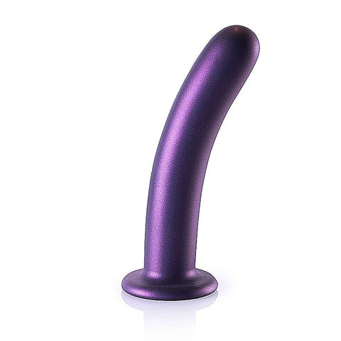 Smooth Silicone Suction G-Spot Dildo by Shots Toys